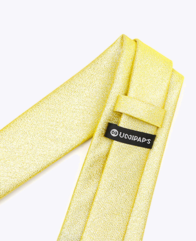 Krawatte Gold Glitzer Nr.1 Herren aus Polyester | Isidore - Unipap's