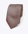 Glitzer-Krawatte Braun n°1 Herren aus Polyester | Isidore - Unipap's