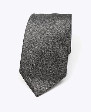 Glitzer-Krawatte Schwarz n°1 Herren aus Polyester | Isidore - Unipap's