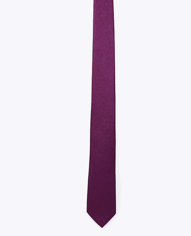 Krawatte Violett n°1 Herren Polyester mit Pailletten | Armand - Unipap's