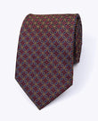 Krawatte Rot n°3 mit Muster Herren aus Polyester «Edmond»
