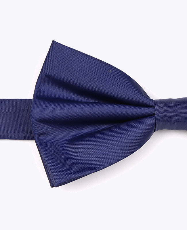 Fliege Blau Nr. 2 aus recyceltem Polyester «Marin»