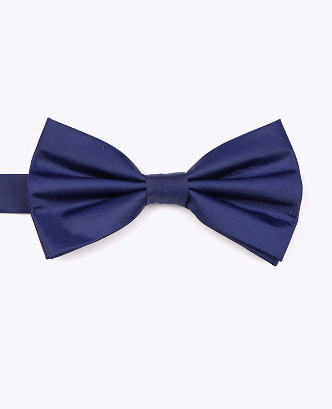 Fliege Blau Nr. 2 aus recyceltem Polyester «Marin»