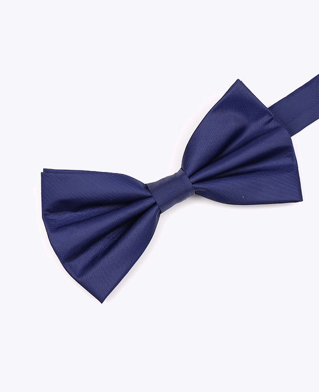 Fliege Blau Nr. 2 Herren aus recyceltem Polyester «Marin»