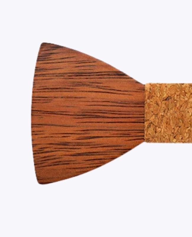 Noeud Papillon Liège Homme en Bois «Arsène»