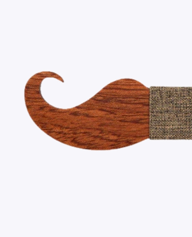 Fliege Braun Herren aus Holz „Hippolyte"
