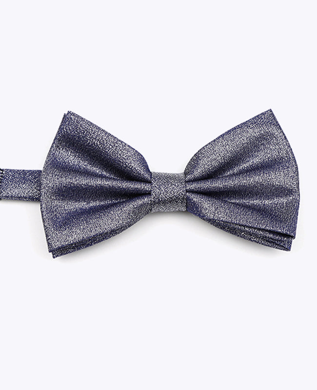 Glitzer-Fliege Blau n°1 Herren aus Polyester | Isidore - Unipap's