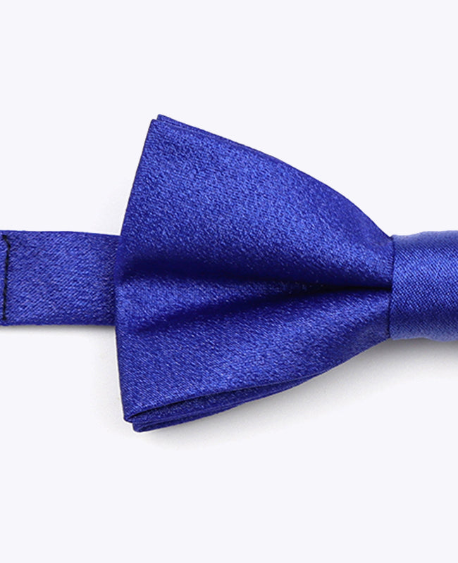 Fliege mit blauen Pailletten Nr. 2 Kinder aus Polyester 