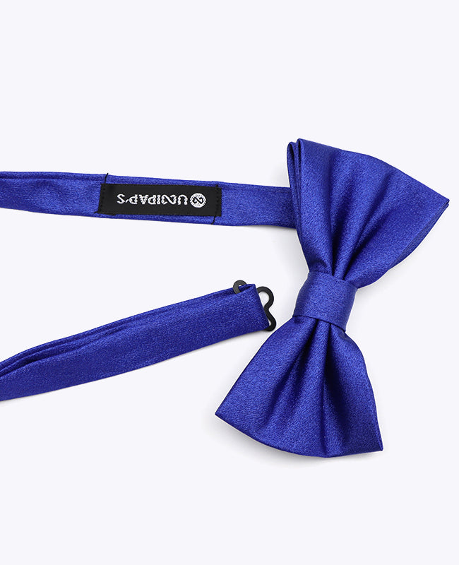 Fliege mit blauen Pailletten Nr. 2 Herren aus Polyester 