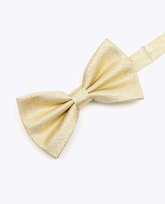 Glitzer-Fliege Gold n°2 Herren Polyester | Isidore - Unipap's