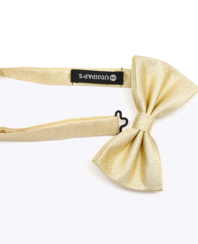 Glitzer-Fliege Gold n°2 Herren Polyester | Isidore - Unipap's