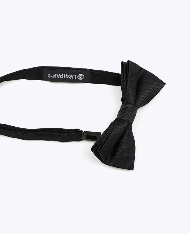 Fliege mit Pailletten Schwarz n°1 Kinder aus Polyester | Léonard - Unipap's