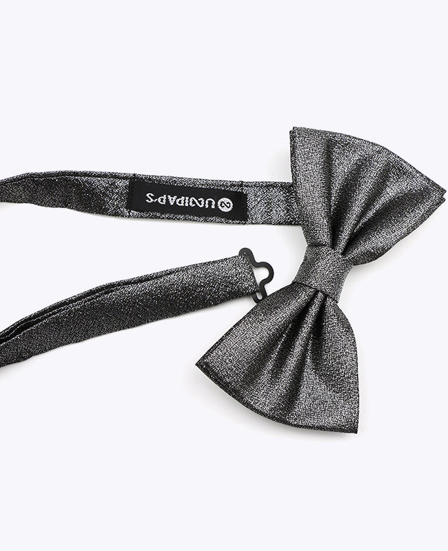 Glitzer-Fliege Schwarz n°1 Herren Polyester | Isidore - Unipap's