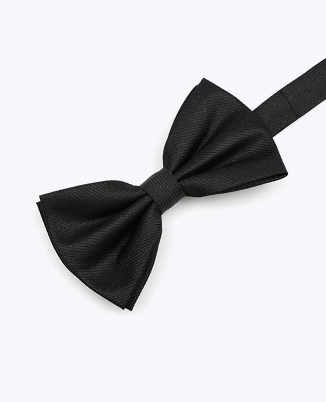 Fliege mit Pailletten Schwarz n°1 Herren aus Polyester | Léonard - Unipap's