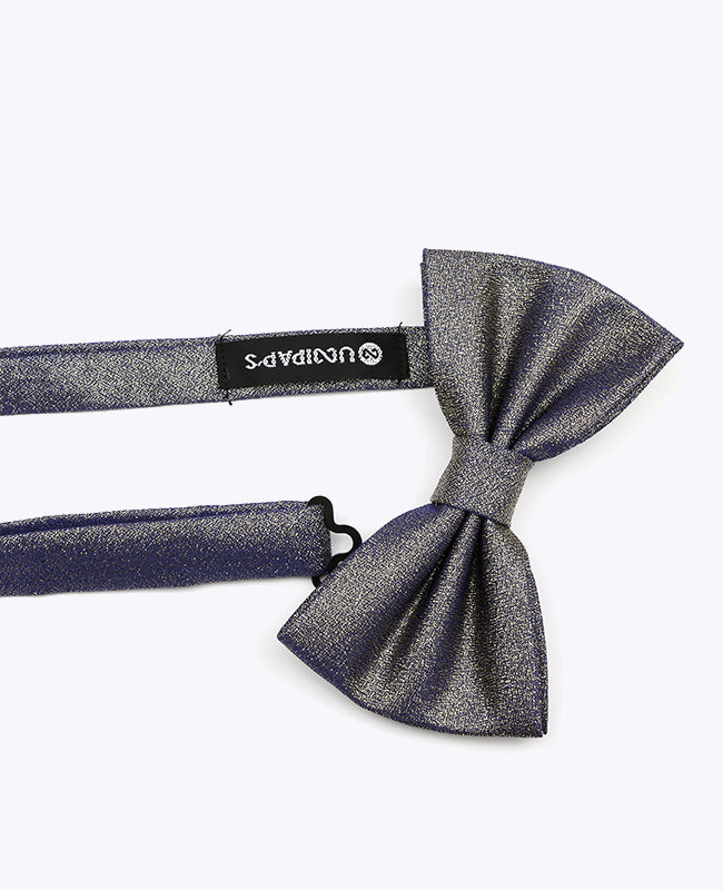 Glitzer-Fliege Schwarz n°2 Herren Polyester 