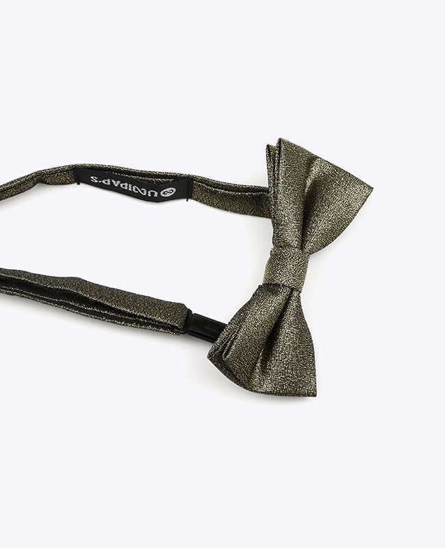 Fliege mit Pailletten Schwarz n°3 Kinder aus Polyester «Isidore»