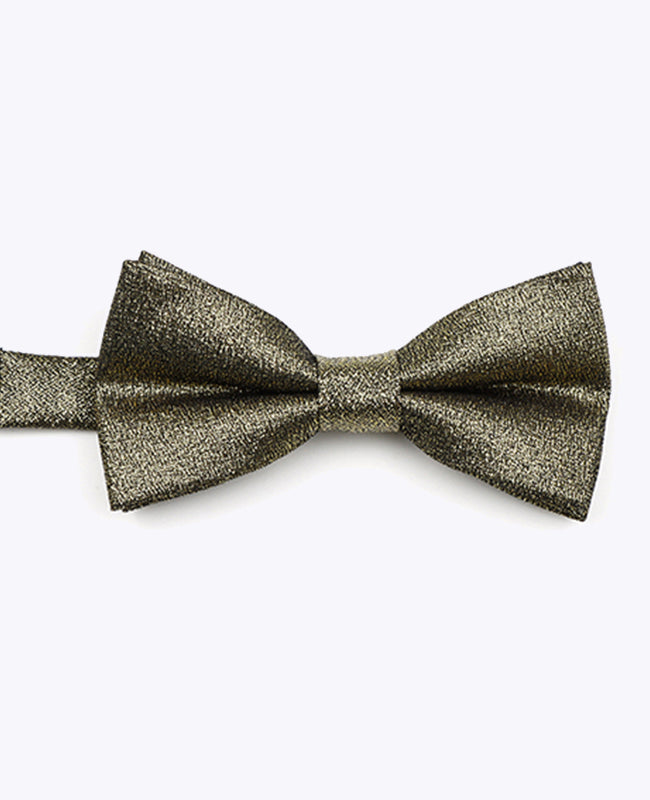 Fliege mit Pailletten Schwarz n°3 Kinder aus Polyester «Isidore»