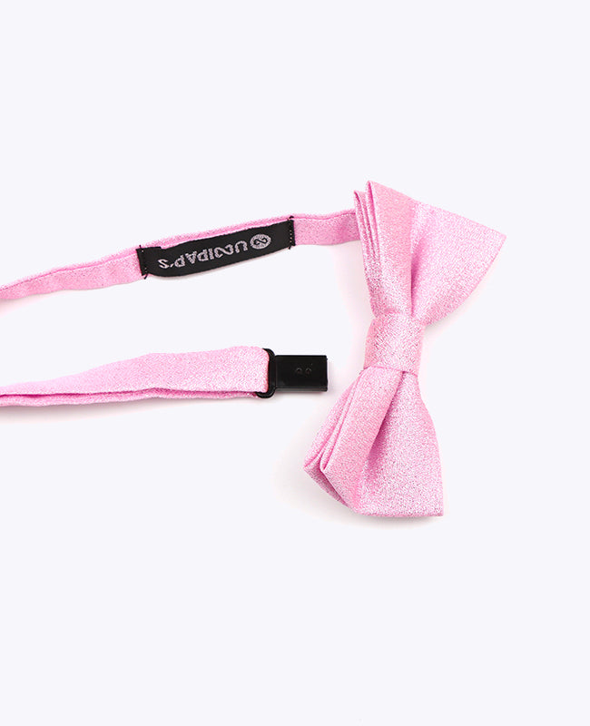 Fliege mit Pailletten Rosa n°1 Kinder aus Polyester | Isidore - Unipap's