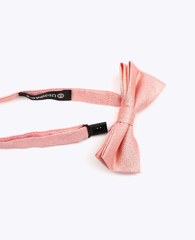 Glitzer-Fliege Rosa n°2 Kinder Polyester | Isidore - Unipap's