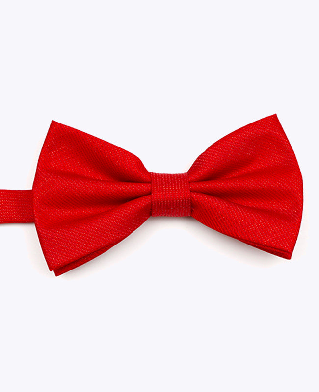 Glitzer-Fliege Rot Nr. 1 Herren aus Polyester | Léonard - Unipap's
