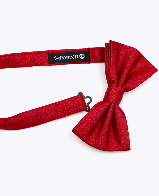 Glitzer-Fliege Rot Nr. 2 Herren aus Polyester | Armand - Unipap's