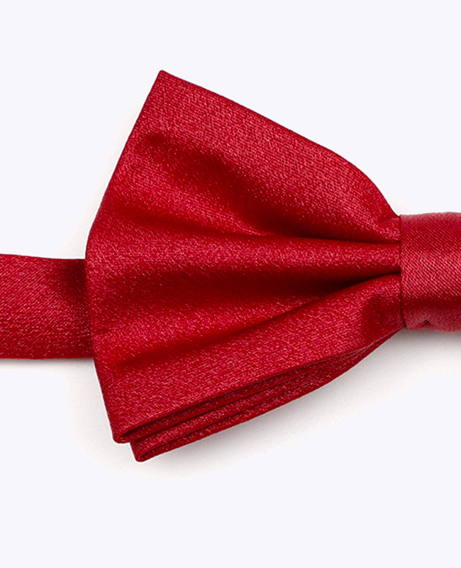 Fliege mit roten Pailletten Nr. 2 Herren aus Polyester 