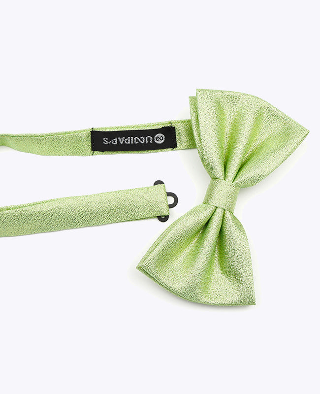 Glitzer-Fliege Grün n°2 Herren Polyester 