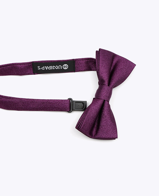 Fliege Violett n°1 Kinder Polyester mit Pailletten | Armand - Unipap's