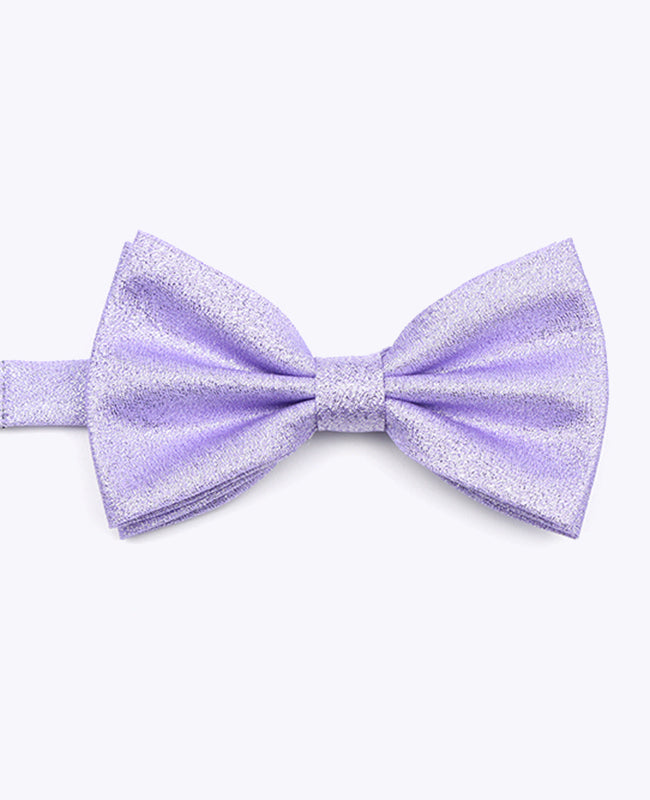 Fliege mit Pailletten Violett n°1 Herren aus Polyester | Isidore - Unipap's