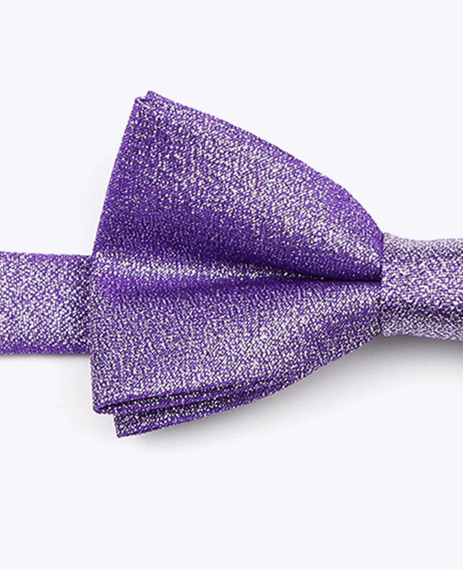Fliege mit Pailletten Violett n°2 Kinder aus Polyester | Isidore - Unipap's