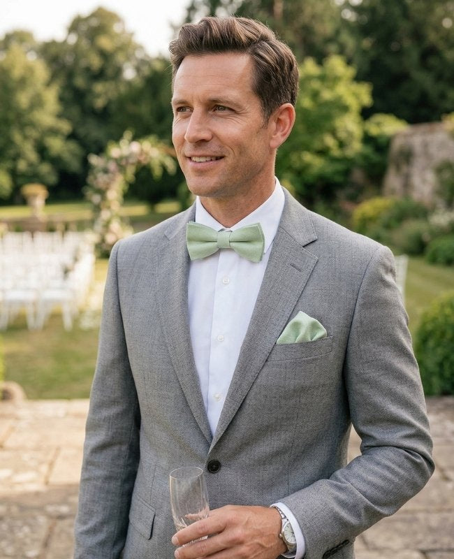 Fliege Grün Nr. 1 Herren aus Baumwolle «Edgard»