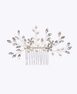 Blumenkamm Silber Nr. 1 Damen «Élise»