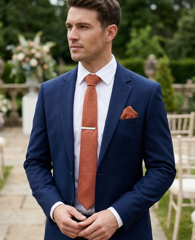 Krawattenklammer Silber aus Metall «Victor»