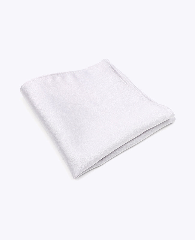 Einstecktuch Silber n°1 Polyester | Armand - Unipap's