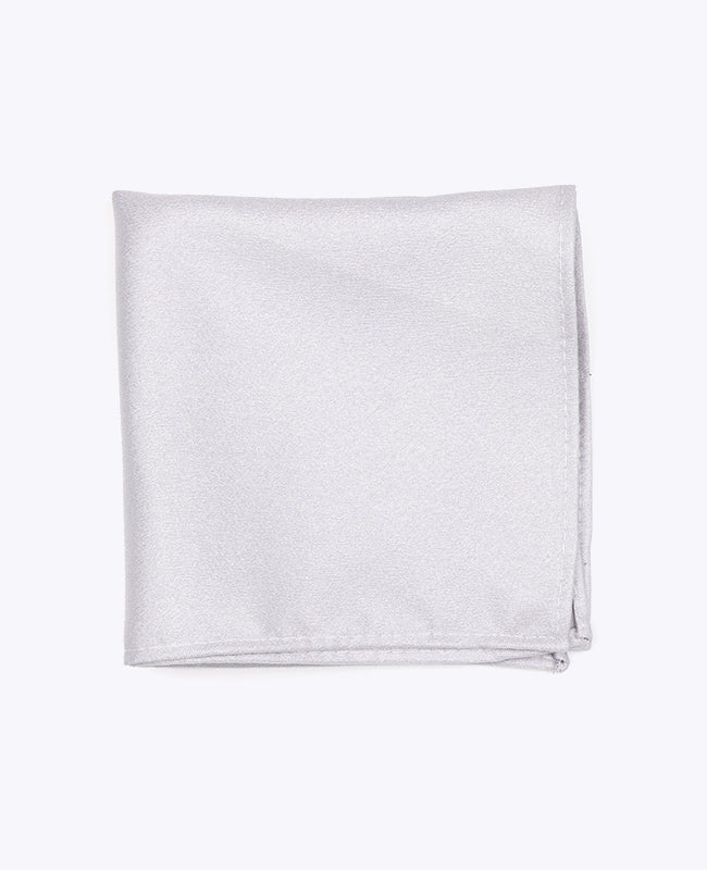 Einstecktuch Silber n°1 Polyester | Armand - Unipap's
