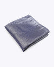 Einstecktuch mit Glitzer Blau n°1 aus Polyester | Isidore - Unipap's