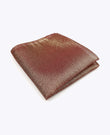 Glitzer-Einstecktuch Braun n°2 Polyester | Isidore - Unipap's