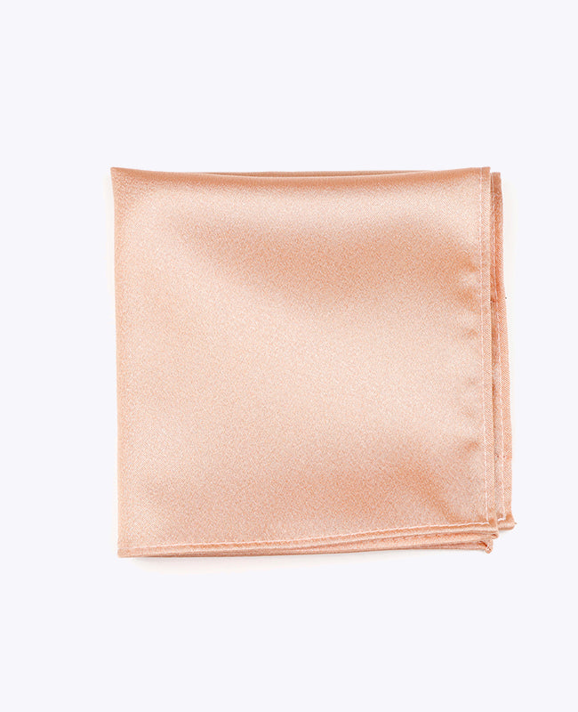 Einstecktuch mit orangefarbenen Pailletten Nr. 1 aus Polyester | Armand - Unipap's
