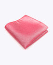 Einstecktuch Rot Glitzer Nr.1 aus Polyester | Isidore - Unipap's