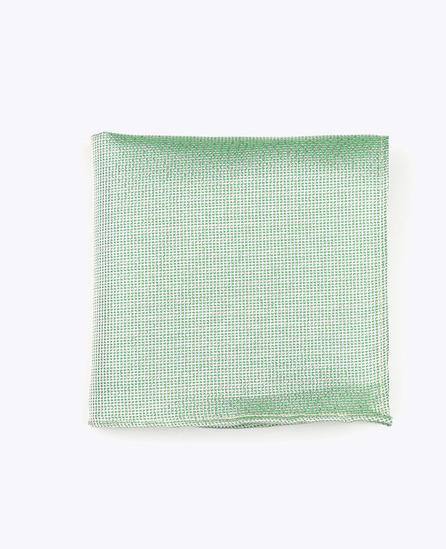 Einstecktuch Glitzer Grün Nr. 1 Polyester | Léonard - Unipap's