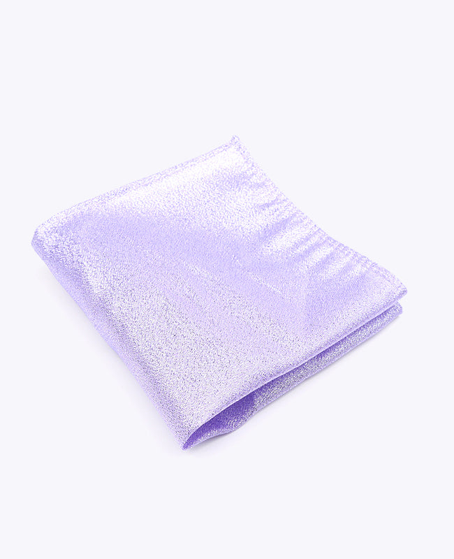 Einstecktuch mit Pailletten Violett n°1 aus Polyester | Isidore - Unipap's