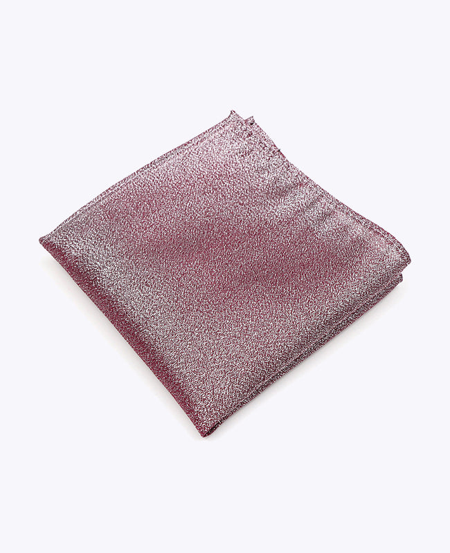 Einstecktuch mit Glitzer Violett n°3 aus Polyester | Isidore - Unipap's