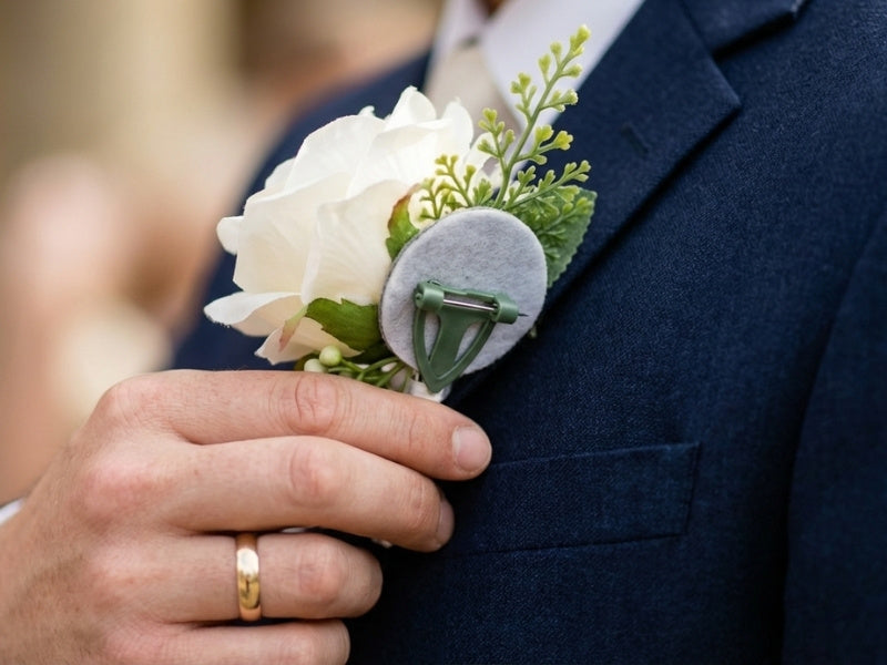 Unipap's - Befestigung Anzugbrosche Bild