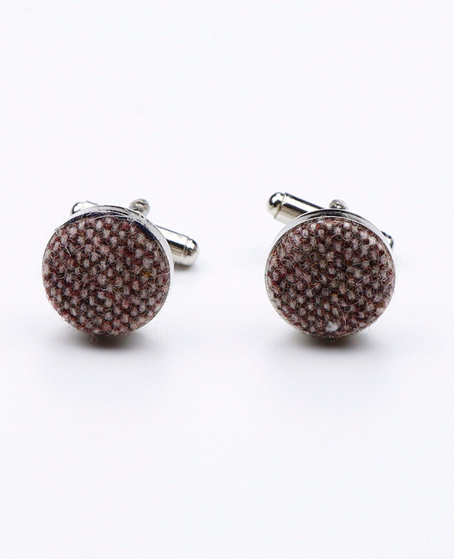 Boutons de Manchette Rouge n°5 en Laine | Claude - Unipap's