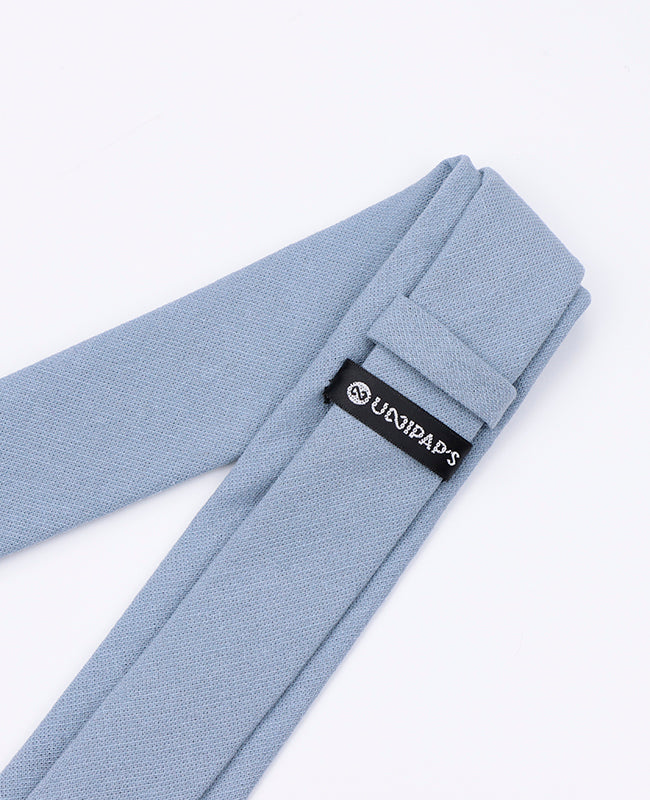 Cravate Bleu n°2 Homme en Coton | Edgard - Unipap's