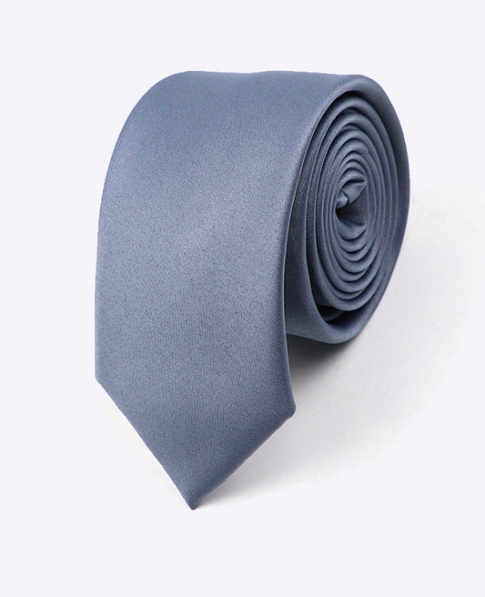 Cravate Gris Homme en Polyester | Anatole - Unipap's