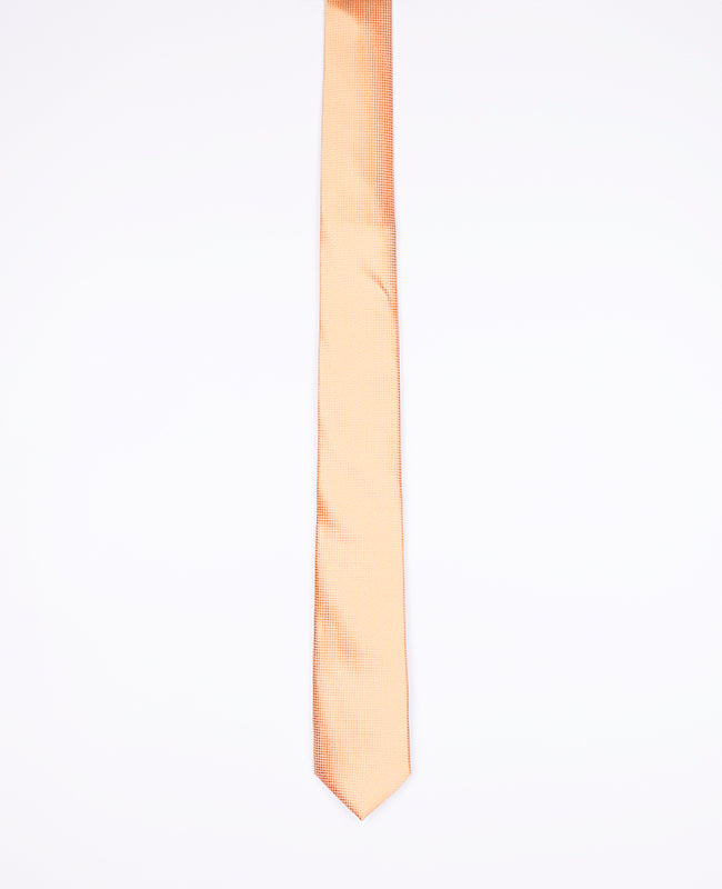 Cravate Orange Homme en Polyester | Martin - Unipap's