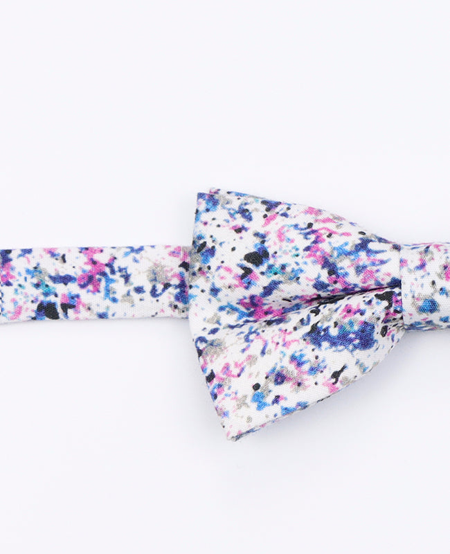 Noeud Papillon Liberty Blanc n°1 Enfant en Coton | Charles - Unipap's