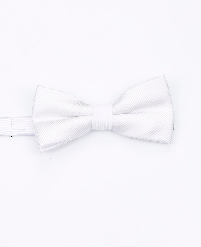 Noeud Papillon Blanc Enfant en Polyester | Lucien - Unipap's