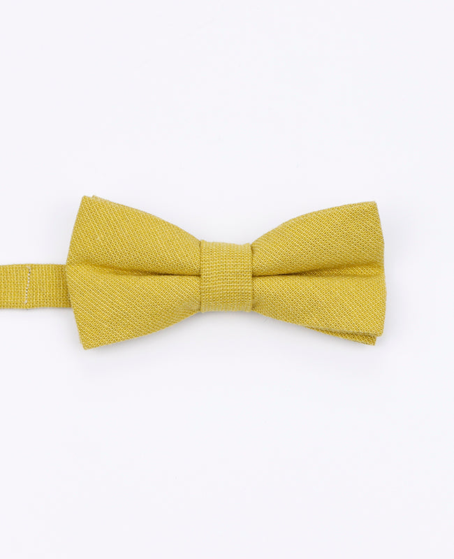 Noeud Papillon Jaune Enfant en Coton | Edgard | Unipap's